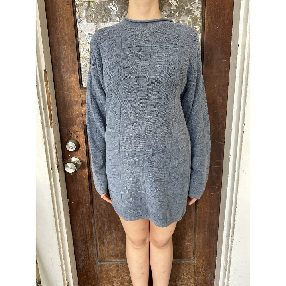 Bella Cottons Star Chunky Knit S Sweater A Knitch Above Flowers‎ Vintage 90's